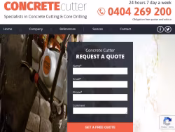 Concrete-cutter