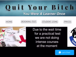 Quityourbitchindrivingschool