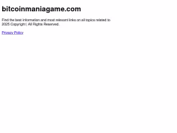 Bitcoinmaniagame