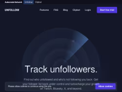Unfollow