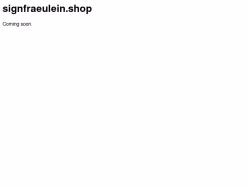 Signfraeulein