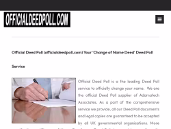 Officialdeedpoll