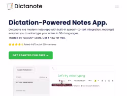 Dictanote
