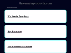 Threemainproducts