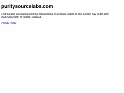 Puritysourcelabs
