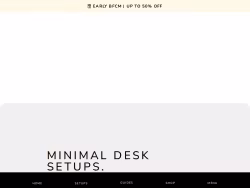 Minimaldesksetups