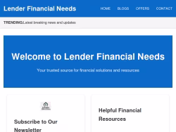 Lenderfinancialneeds