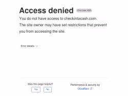Checkintocash