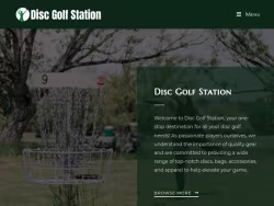 Discgolfstation
