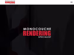 Monocouche-rendering