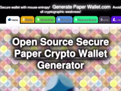 Generatepaperwallet
