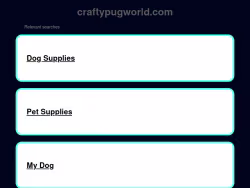 Craftypugworld