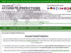 Accurate-predictions