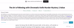Knifechromaticknifevalue