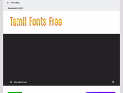 Tamilfontsfree