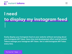 Instant-tokens