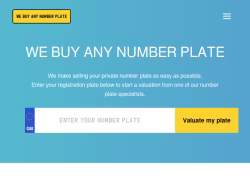 Webuyanynumberplate