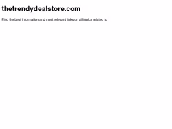 Thetrendydealstore