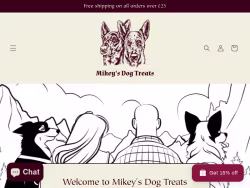 Mikeysdogtreats logo
