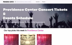 Ticketsprovidencecenter