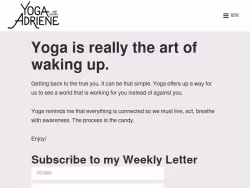 Yogawithadriene