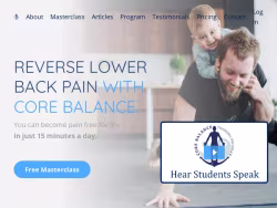 Corebalancetraining