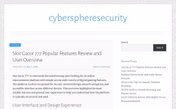 Cyberspheresecurity
