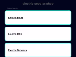 Electric-scooter