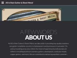 Allinrainguttersheetmetal
