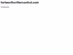 Fortworthcrittercontrol