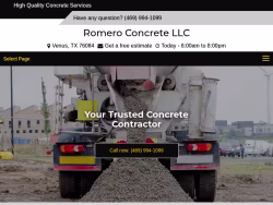 Concretecontractorvenustx