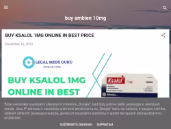Buyambien10mgforsale