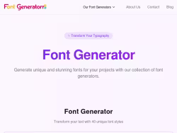 Fontgeneratorr