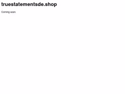 Truestatementsde