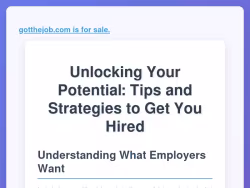 Gotthejob