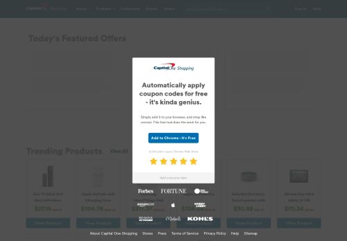 Capitaloneshopping