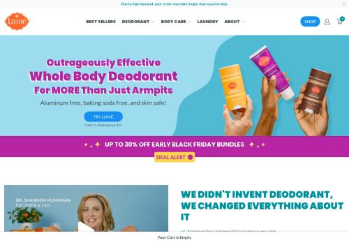 Lumedeodorant