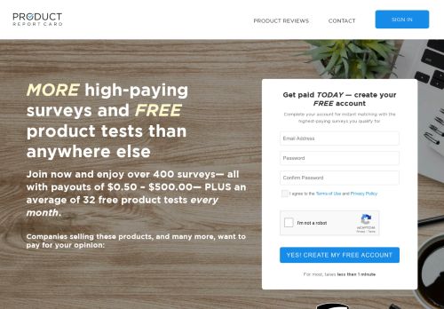 Productreportcard