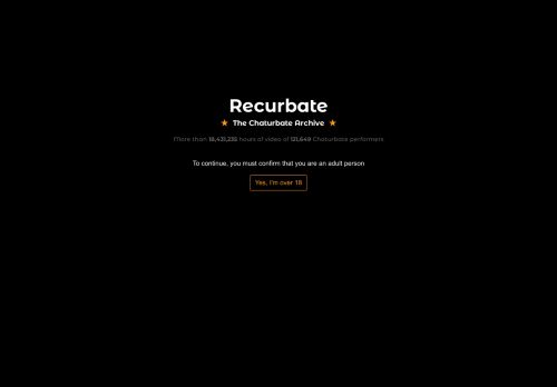 Recurbate