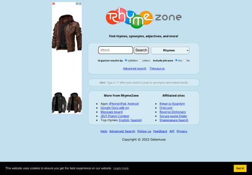 Rhymezone