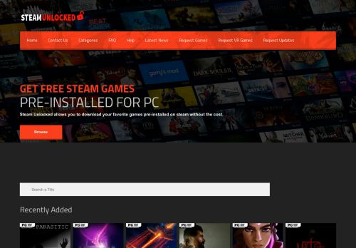 Steamunlocked logo