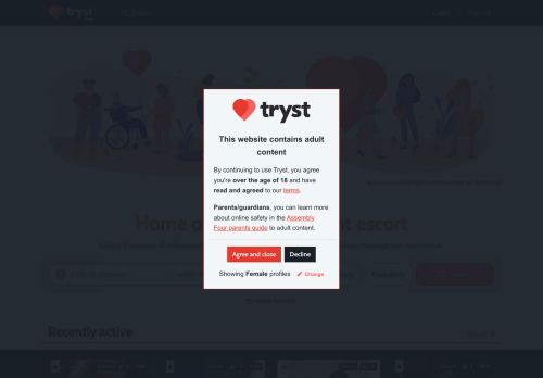 Tryst logo